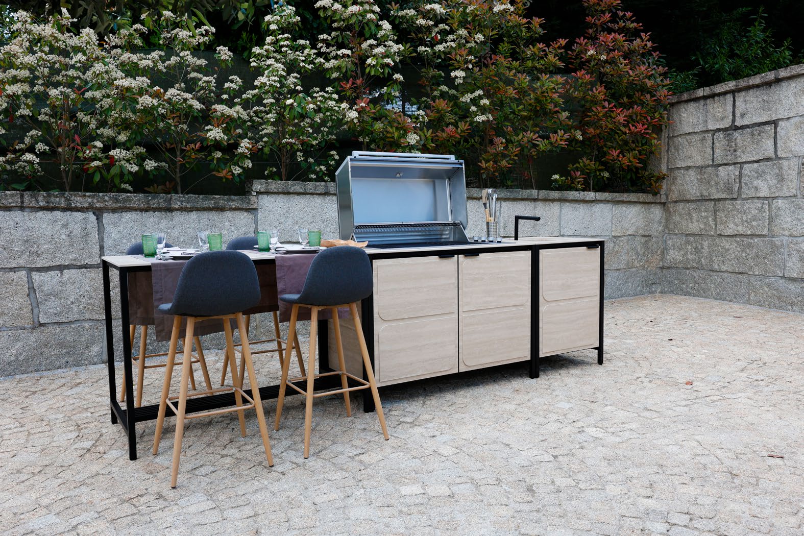 Eiland met bar